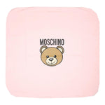 Moschino Coperta Tinta Unita con Stampa per Bambina MUB00J ROSA MOSCHINO 