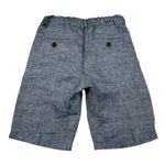 Jeckerson Bermuda Tinta Unita con Elastico In Vita per Bambino J3914 BLU JECKERSON 