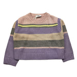 IL GUFO maglia gircollo fantasia a righe Multicolor per Neonata A24AMA458EM109 MULTICOLOR IL GUFO 