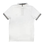 Sun68 Polo Mezza Manica Tinta Unita con Logo per Bambino A32314 BIANCO SUN68 