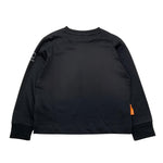 SUNS  shirt girocollo tinta unita con stampa Nero per Bambino TSS5302U NERO SUNS 