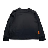 SUNS  shirt girocollo tinta unita con stampa Nero per Bambino TSS5302U NERO SUNS 