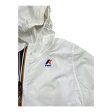 K-Way Giubbino Tinta Unita con Zip E Cappuccio per Neonata K2137XWX BIANCO K-WAY 