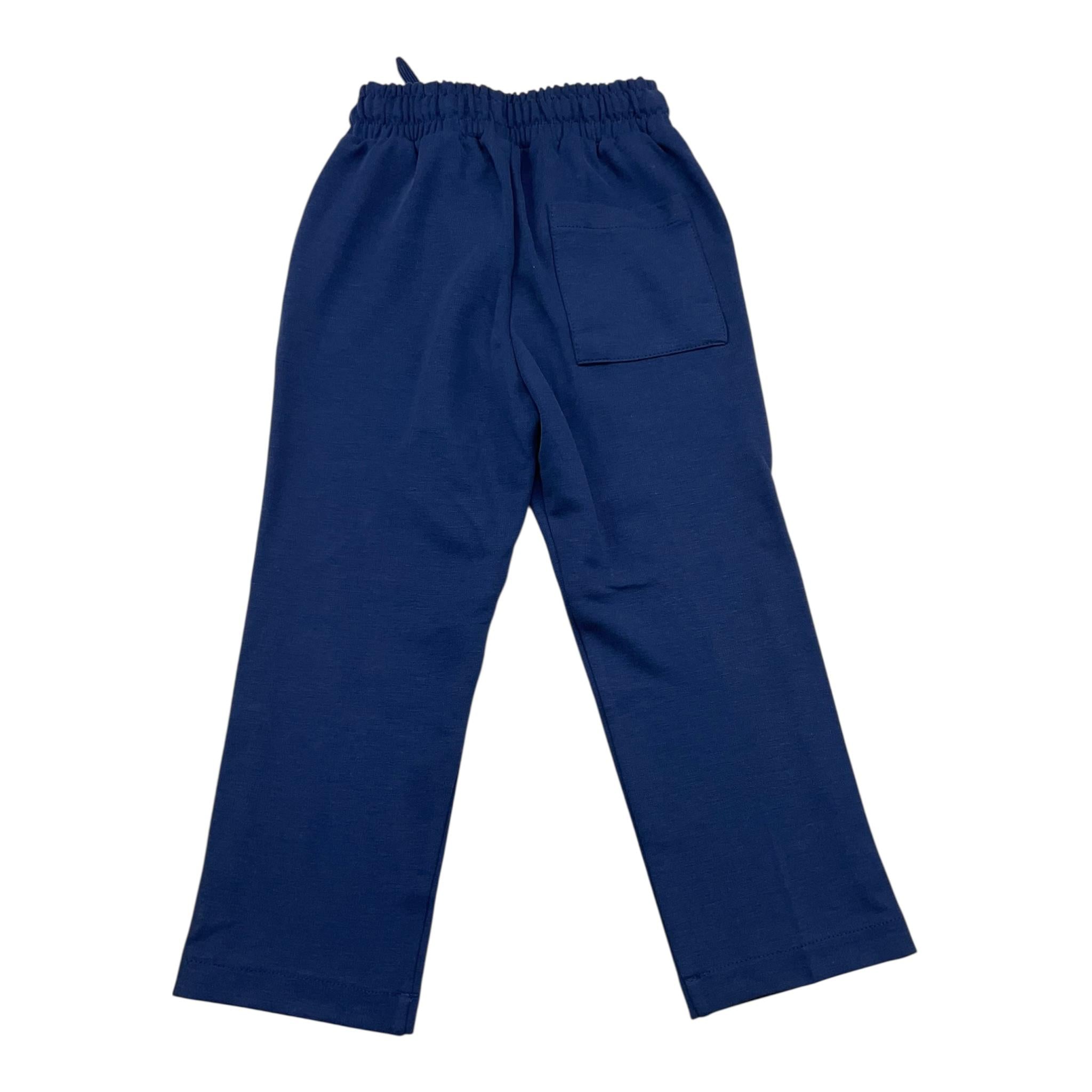 Cesare Paciotti Pantalone Tinta Unita con Elastico In Vita per Bambino PFP5151BX BLU CESARE PACIOTTI 