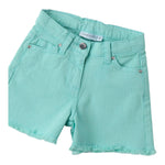 Sarabanda Short Tinta Unita con Girovita Regolabile per Neonata 0B222N VERDE ACQUA SARABANDA 