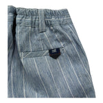 Manuel & Frank Bermuda Tinta Unita con Girovita Regolabile per Neonato MF2313BN BLU MANUEL & FRANK 