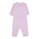 K-WAY completo 2 pezzi felpa-pantalone tinta unita Lilla per Neonata K41384W LILLA K-WAY 