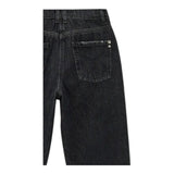 PATRIZIA PEPE jeans tinta unita con strappi Nero per Bambina 7P0367XX NERO PATRIZIA PEPE 