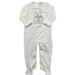 GUESS tutina tinta unita gircollo Bianco per Neonata H3YW02J1314 BIANCO GUESS 