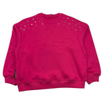 JOHN RICHMOND felpa chiusa girocollo tinta unita con borchie Fuxia per Bambina RGA25198FE FUXIA JOHN RICHMOND 