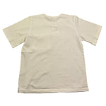 Zhoe & Tobiah T-Shirt Girocollo Tinta Unita con Taschino per Bambino BSE12M PANNA ZHOE & TOBIAH 