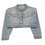 Liu Jo Giubbino In Denim Tinta Unita per Bambina GA5180X AZZURRO LIU JO 