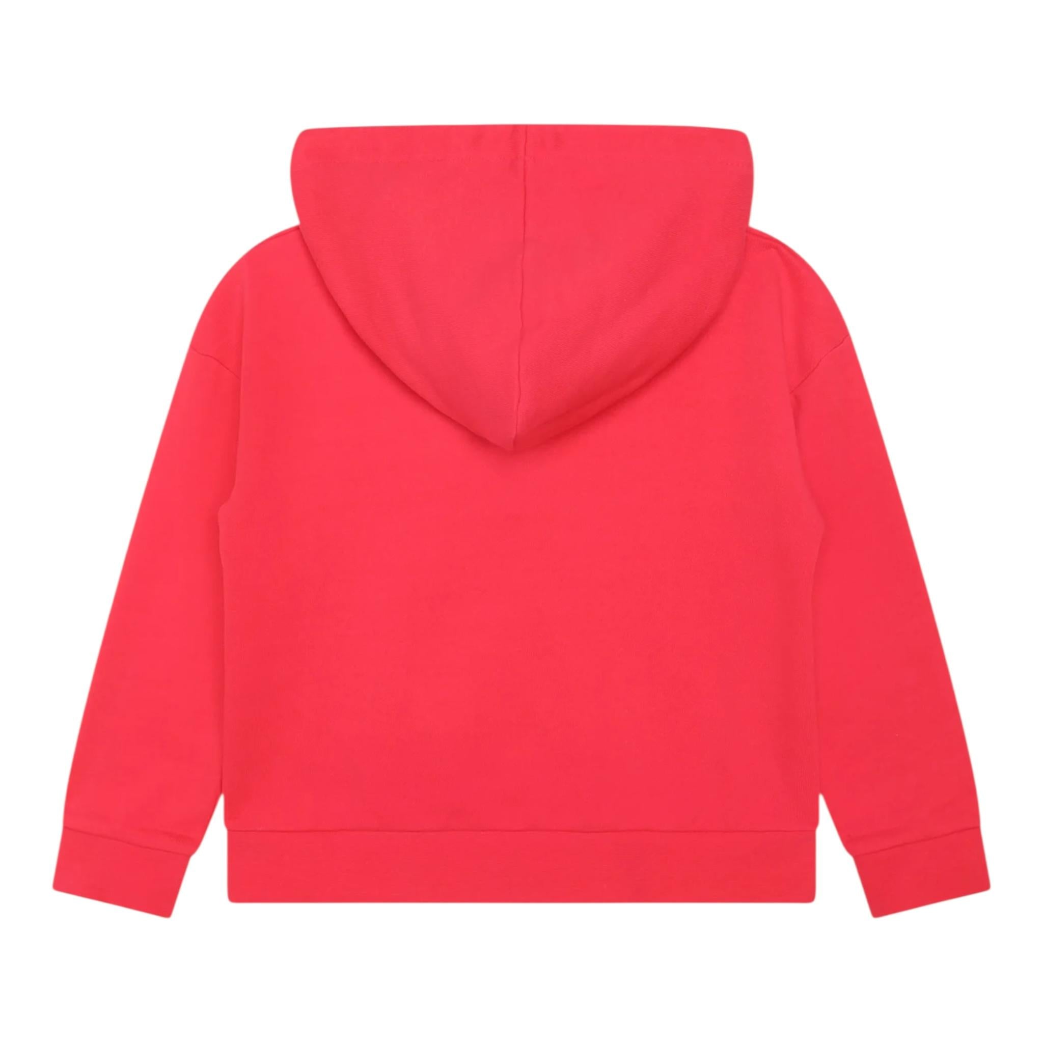 MICHAEL KORS felpa chiusa con cappuccio tinta unita cn brillantini Rosa per Bambina R15211 ROSA MICHAEL KORS 