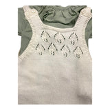 Wedoble Completo 2 Pezzi Tutine-Body Panna Per Neonata