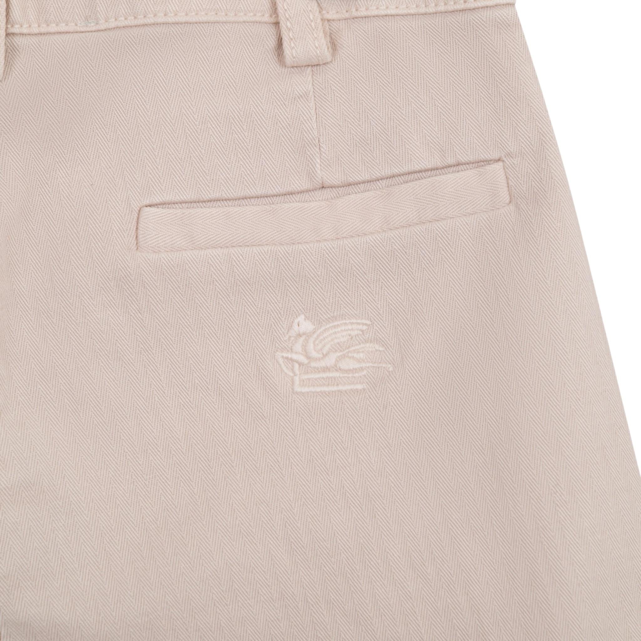 Missoni Bermuda Tinta Unita con Tasche per Bambino GW6Q29 BEIGE MISSONI 