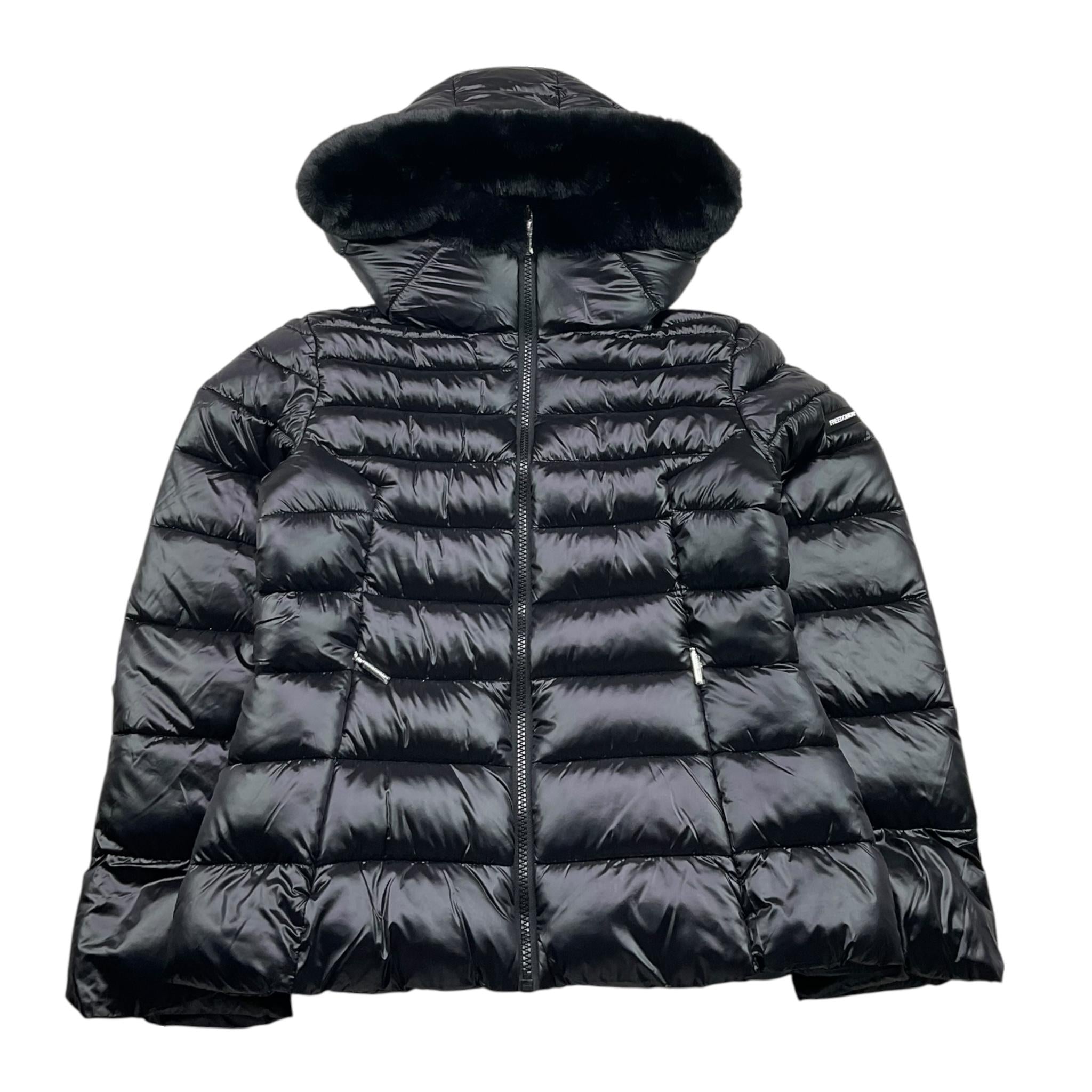 FREEDOMDAY giubbino tinta unita con cappuccio Nero per Bambina IFRJG6815AH767XX NERO FREEDOMDAY 