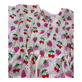 Saint Barth Camicia Modello Mantella Tinta Unita In Pizzo Sangallo per Bambina KATE BIANCO SAINT BARTH 