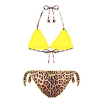 4Giveness Costume 2 Pezzi Triangolo-Slip per Bambina 125GBWBK5106 MARRONE 4GIVENESS 