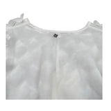 Kocca Coprispalle Tinta Unita con Applicazioni per Bambina NIKUL BIANCO Kocca 