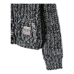 N°21 cardigan in maglia bicolore con bottoni Nero/bianco per Bambino N21993 NERO/BIANCO N°21 