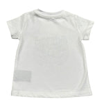 John Richmond T-Shirt Girocollo Tinta Unita con Logo per Neonato RIP26071TS BIANCO JOHN RICHMOND 