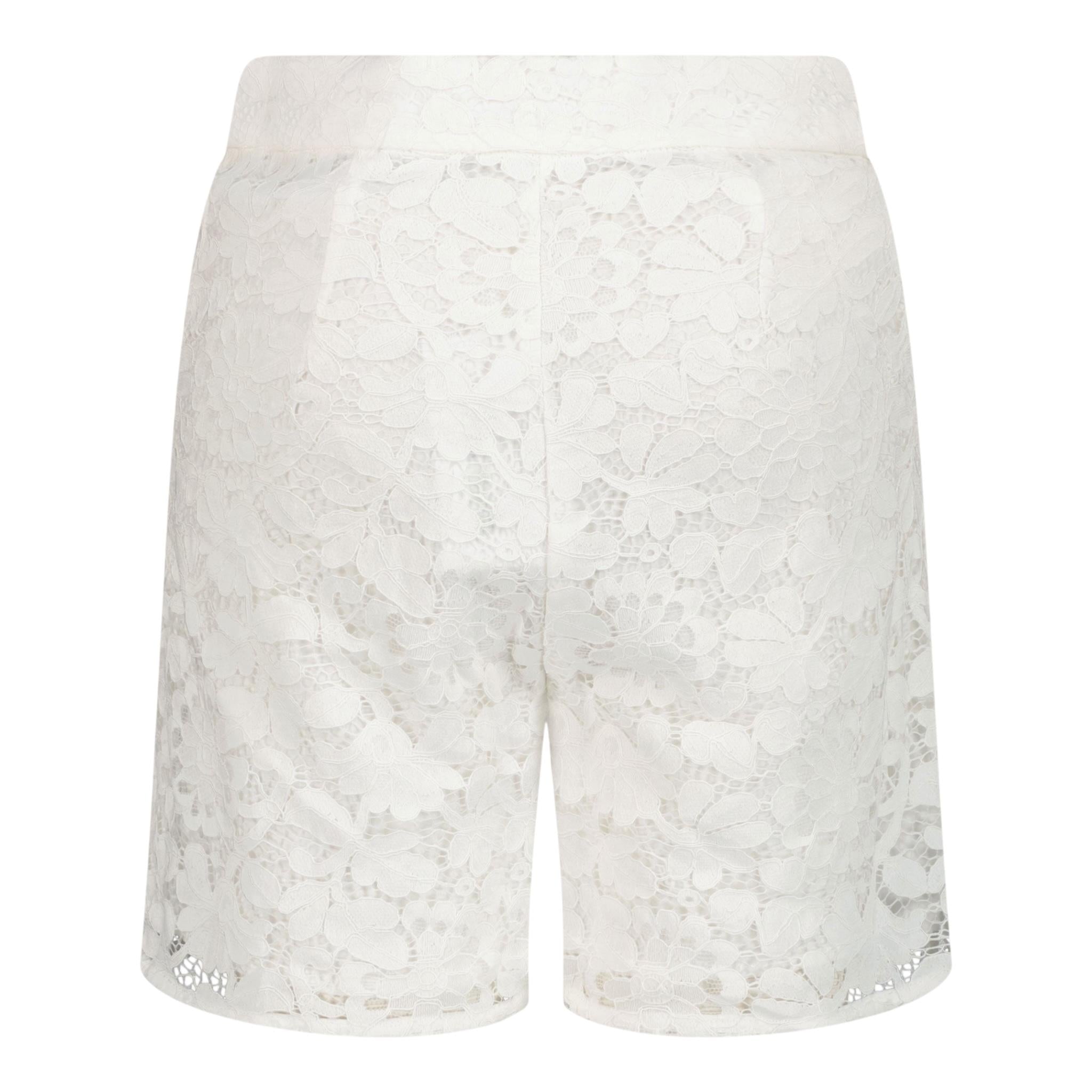 Michael Kors Short Tinta Unita con Ricami per Bambina R30413X BIANCO MICHAEL KORS 
