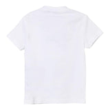 Aspesi T-Shirt Girocollo Tinta Unita Con Stampa Bianco Per Bambino