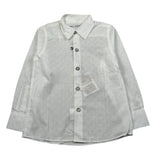 Neill Katter Camicia Manica Lunga Tinta Unita per Bambino 54013 BIANCO NEILL KATTER 