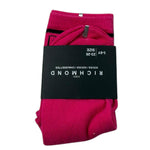 John Richmond Calzini Tinta Unita con Logo per Bambina RGP26020CZ MAGENTA JOHN RICHMOND 