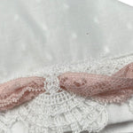 Marlu' Cappello Tinta Unita con Ricami per Neonata EP28CUX BIANCO MARLU' 