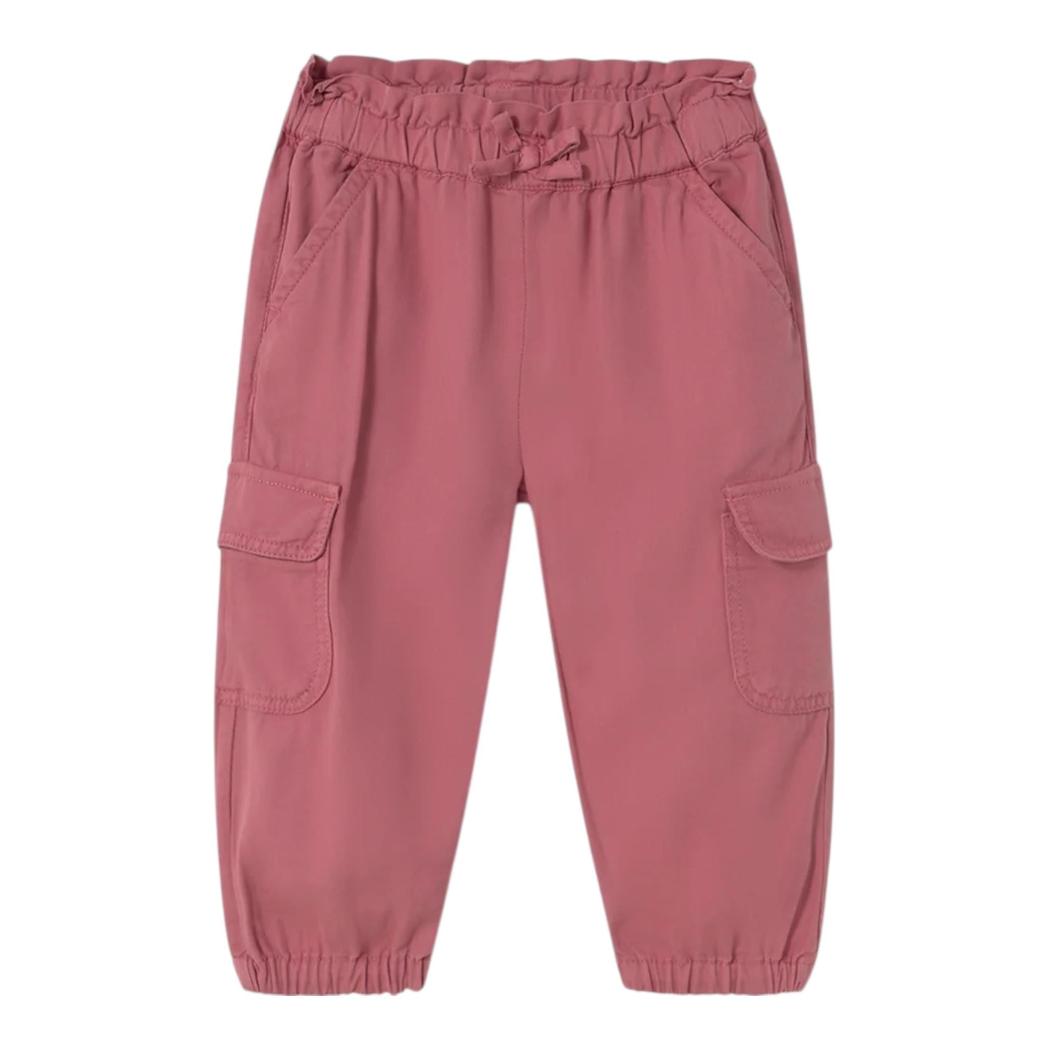 Mayoral Pantalone Tinta Unita con Elastico In Vita per Neonata 1571 ROSA MAYORAL 