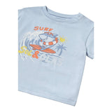 Mayoral T-Shirt Girocollo Tinta Unita con Stampa per Neonato 1065 AZZURRO MAYORAL 