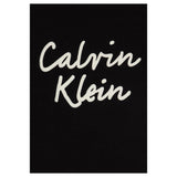 Calvin Klein Abito Mezza Manica Tinta Unita con Logo per Bambina IG0IG02912 NERO CALVIN KLEIN 