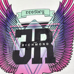 John Richmond T-Shirt Girocollo Tinta Unita con Stampa per Bambina RGP26190TS BIANCO JOHN RICHMOND 