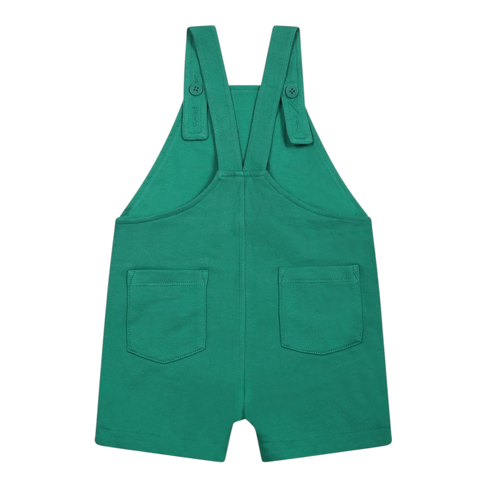 Stella Mccartney Salopette Tinta Unita per Neonato TWC522 VERDE STELLA McCARTNEY 
