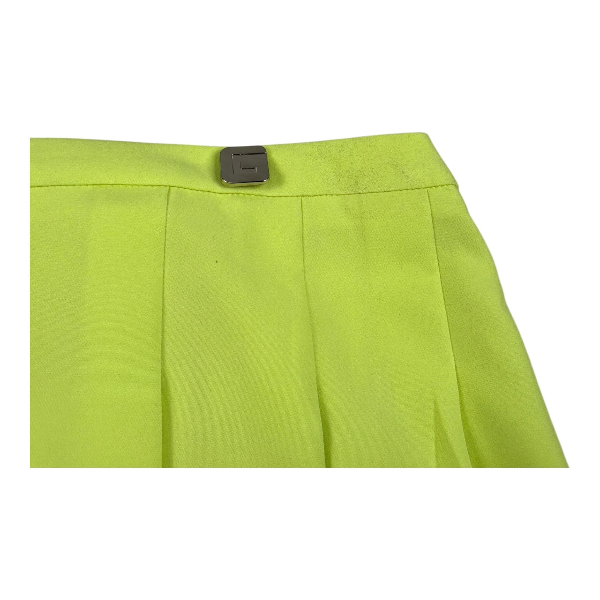 Gaelle Gonna Tinta Unita con Girovita Regolabile per Bambina 2746G00111 VERDE GAELLE 