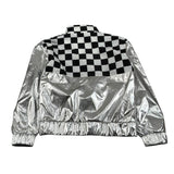 John Richmond Giubbino Tinta Unita con Fantasia E Zip per Bambino RBP26086GB ARGENTO JOHN RICHMOND 