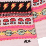 PHILOSOPHY cardigan tinta unita con stampa Rosa per Bambina PFMA004 ROSA PHILOSOPHY 