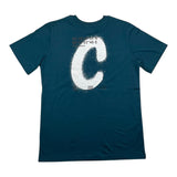 Chiodi Milano T-Shirt Girocollo Tinta Unita Petrolio Per Bambino