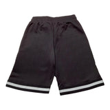 Diadora Bermuda Tinta Unita Con Stampa Logo Nero Per Bambino