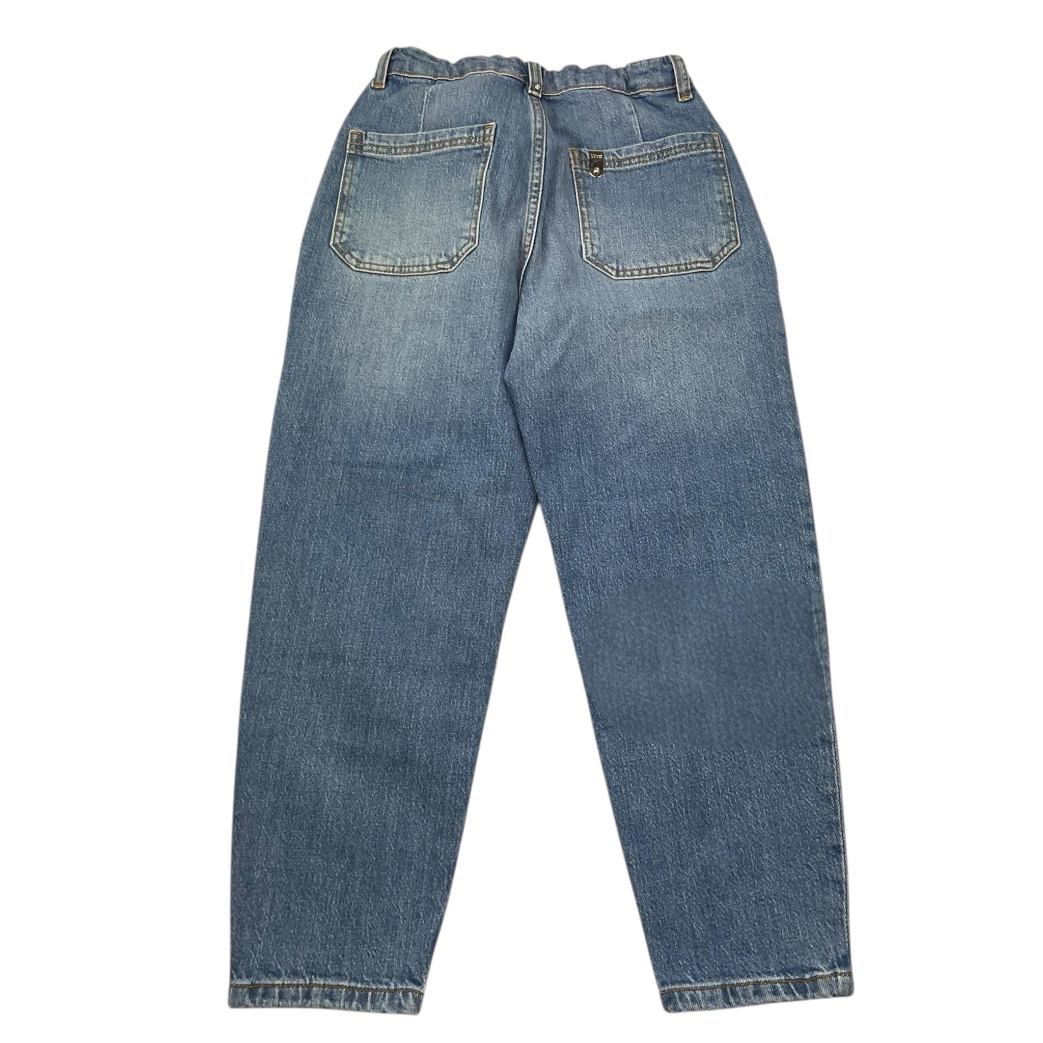 Liu Jo Jeans Tinta Unita con Applicazioni Brillantini per Bambina GA5110X BLU LIU JO 
