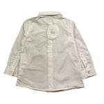 Ambaraba Camicia Manica Lunga Tinta Unita per Neonato FM36084 BIANCO AMBARABA 