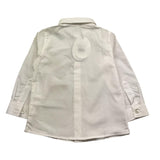 Ambaraba Camicia Manica Lunga Tinta Unita per Neonato FM36084 BIANCO AMBARABA 