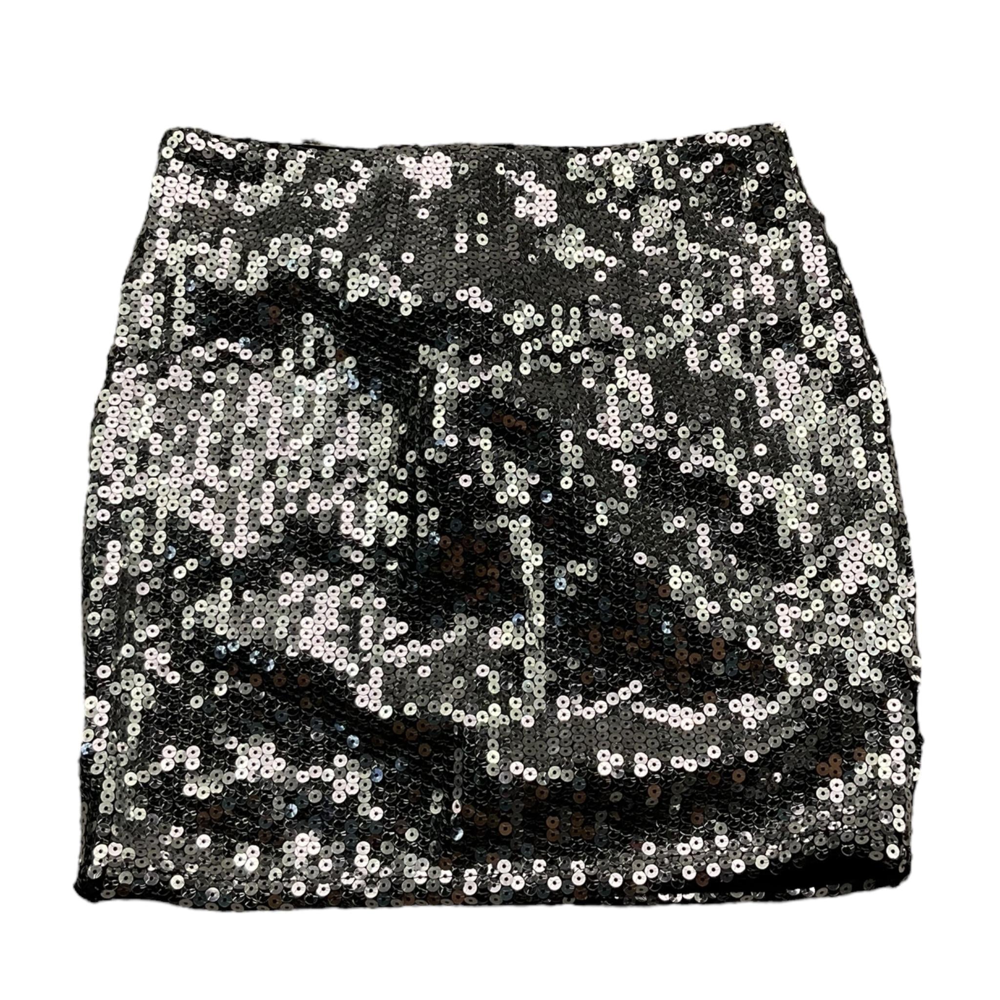 PATRIZIA PEPE gonna tinta unita paillettata Argento per Bambina 7G0122 ARGENTO PATRIZIA PEPE 
