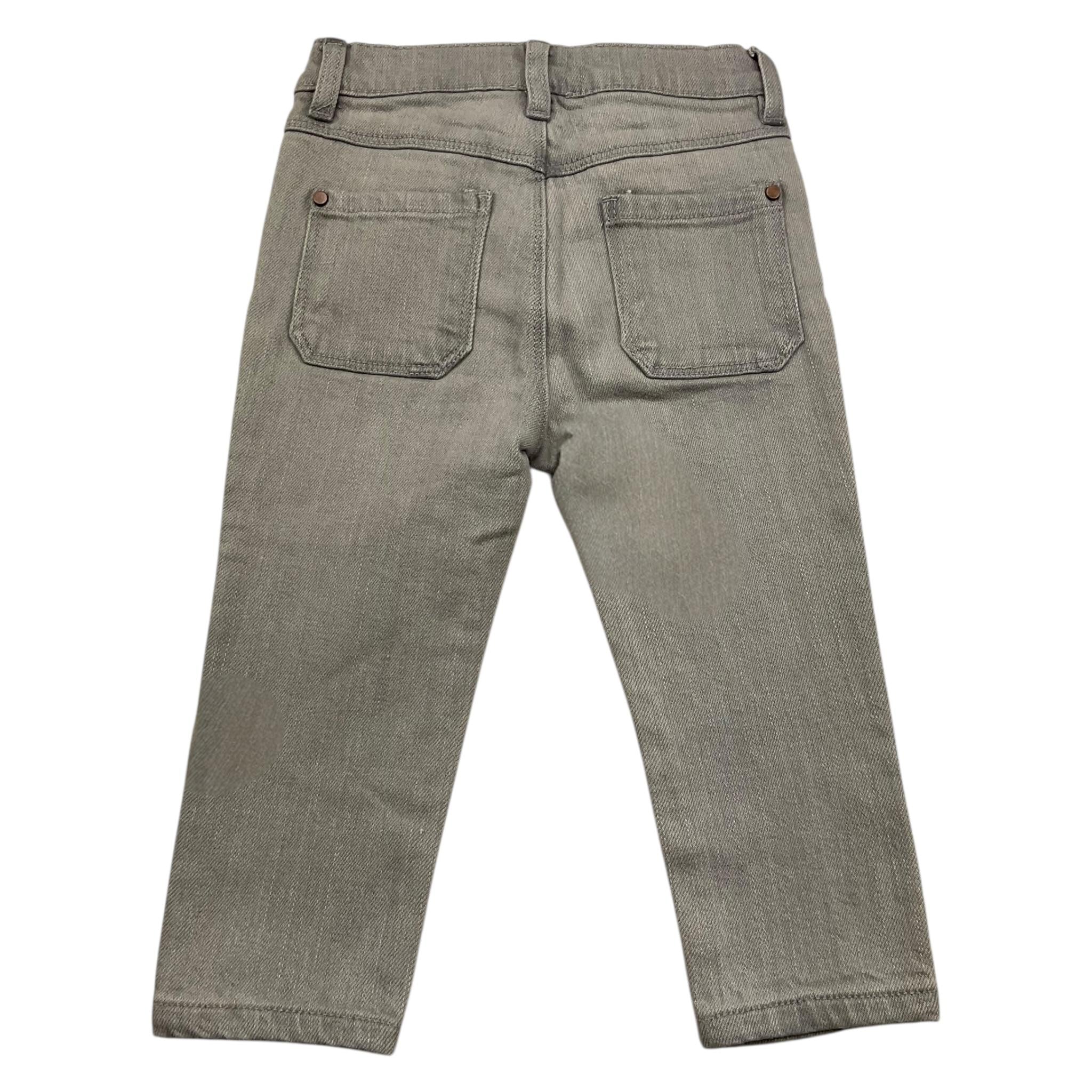 CARRE'MENT BEAU jeans tinta unita con girovita regolabile Grigio per Neonato Y04161N GRIGIO CARRE'MENT BEAU 