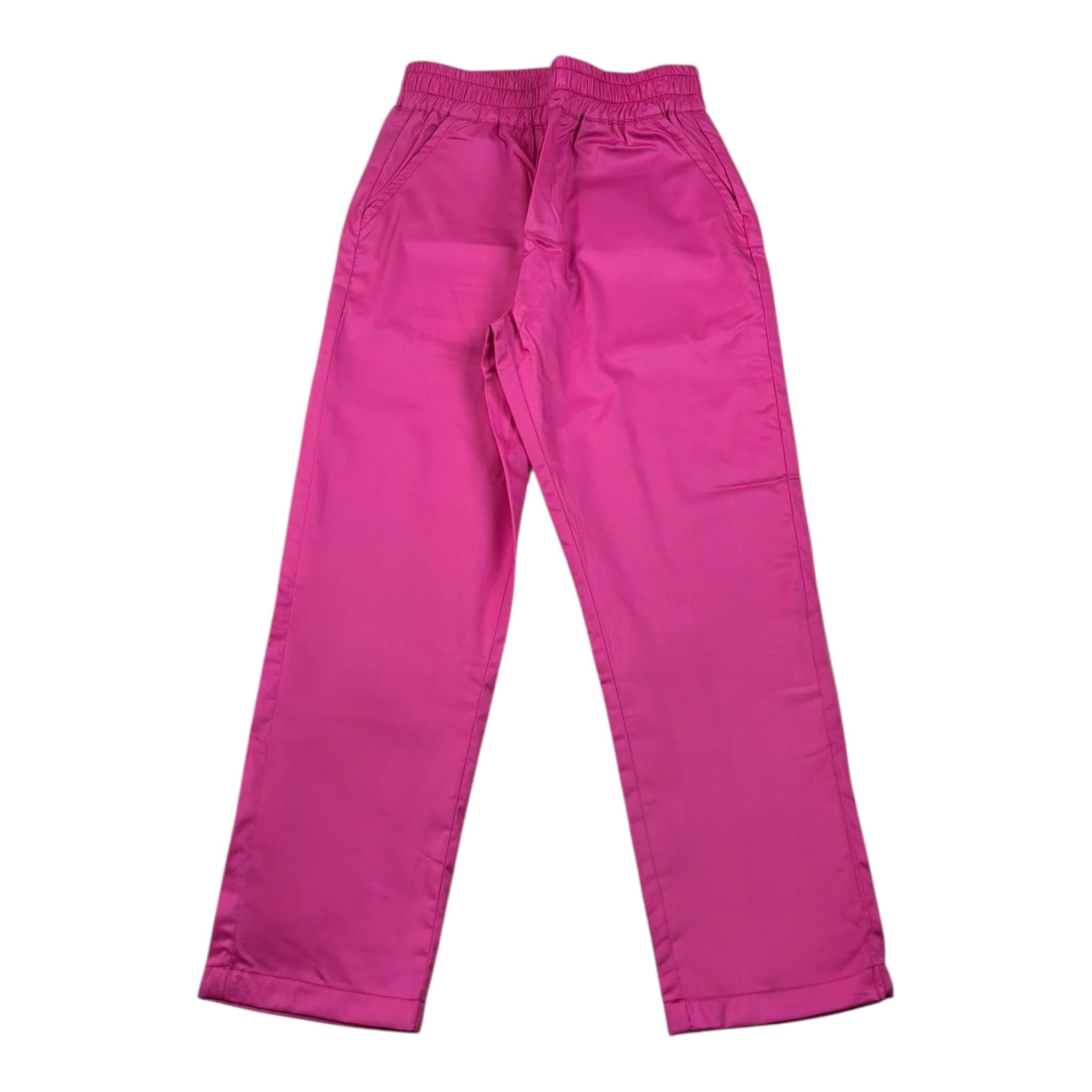 Vicolo Pantalone Tinta Unita con Elastico In Vita per Bambina 3145P00322 FUXIA VICOLO 