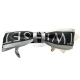 Twinset Cerchietto Bicolore Con Fiocco Bianco/Nero Per Bambina