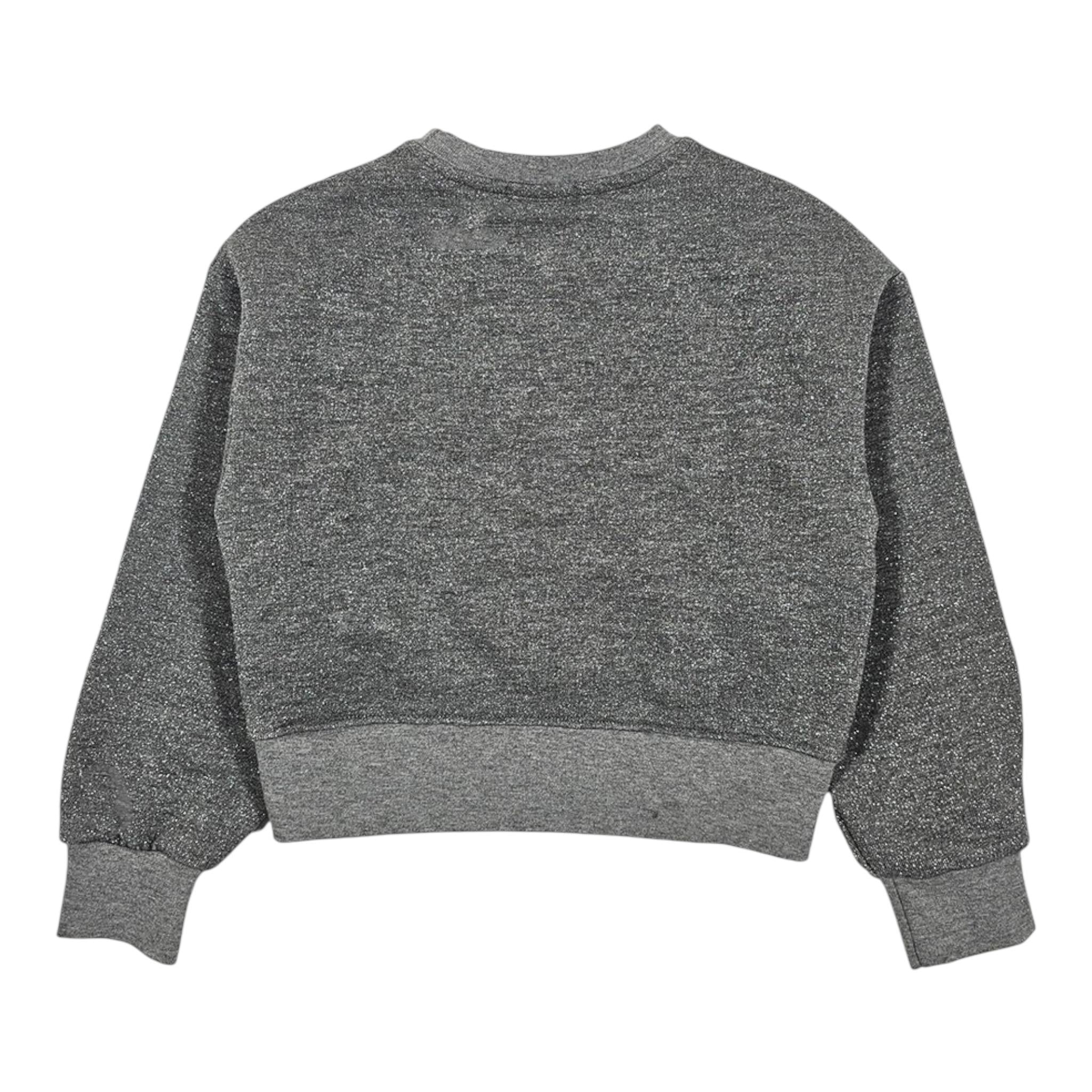 PINKO felpa girocollo tinta unita con stampa Grigio per Neonata F4PIJGSW161N GRIGIO PINKO 