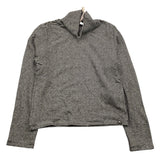 PLEASE shirt collo alto fantasia a righe Nero per Bambina LW00213G66 NERO PLEASE 