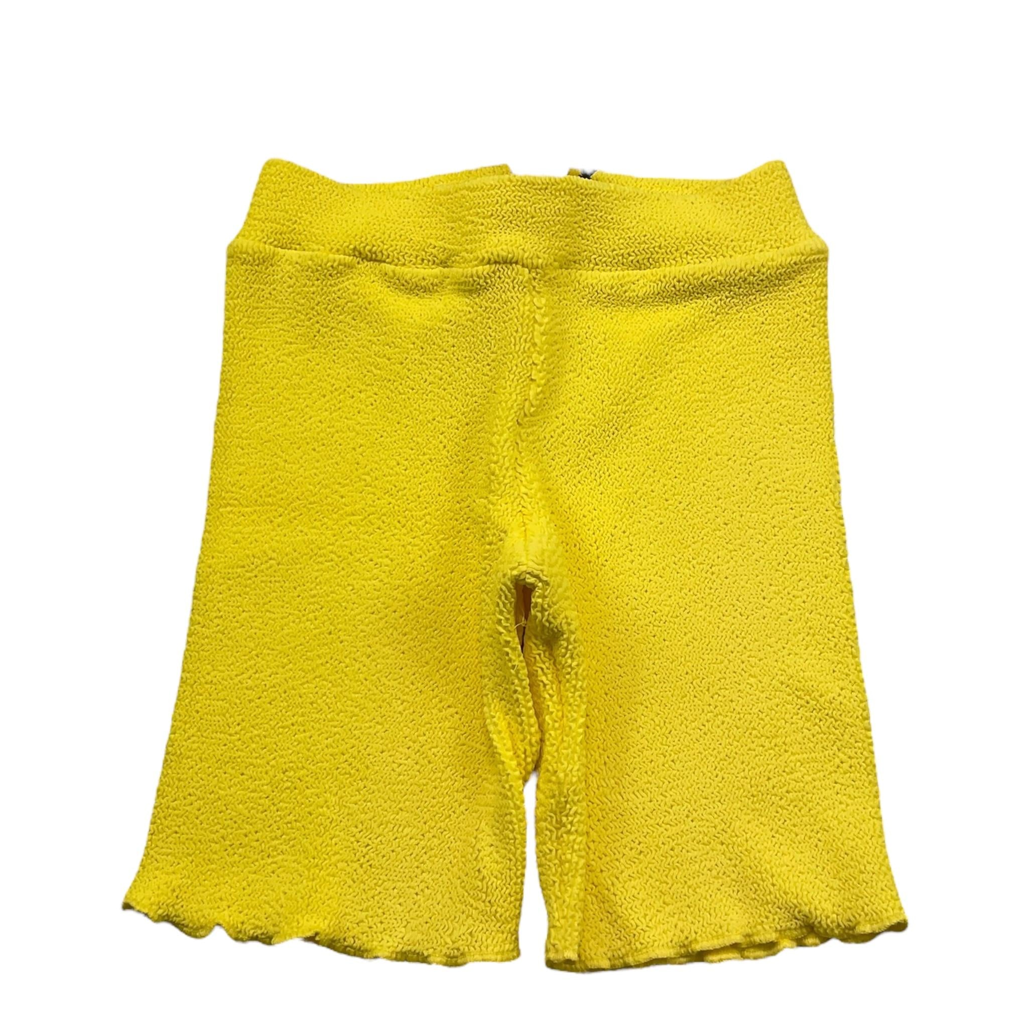 Saint Barth Short Tinta Unita con Elastico In Vita per Bambino KIRA00101186F GIALLO SAINT BARTH 